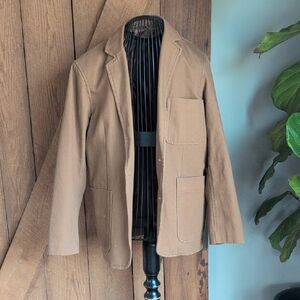 Duluth Trading Co Men's Brown Canvas Jacket